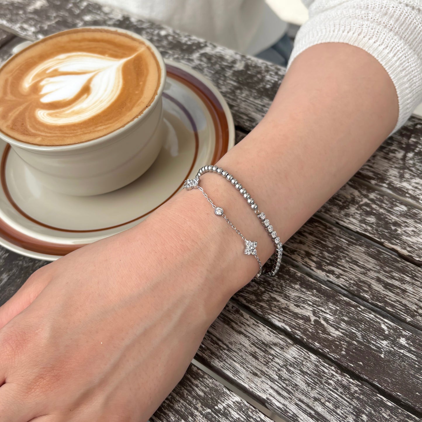 BLOOM SILVER BRACELET