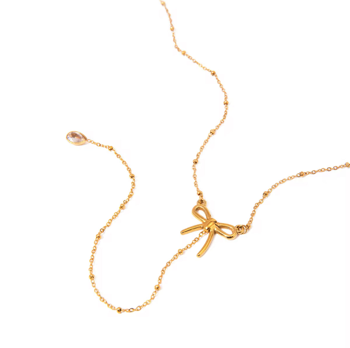 RIBBON WHISPER NECKLACE