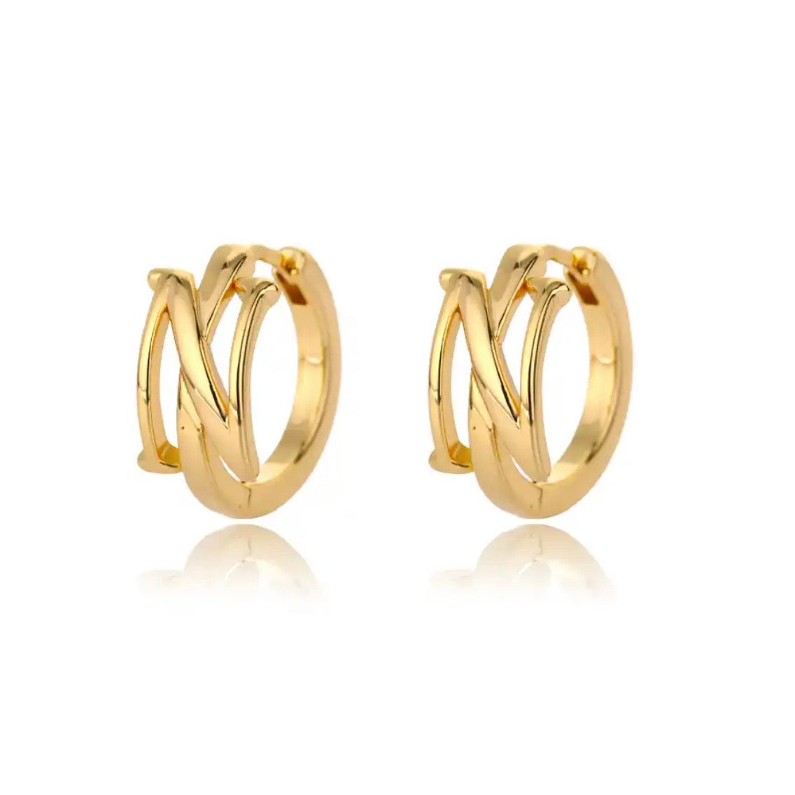 LETTER STUD EARRINGS