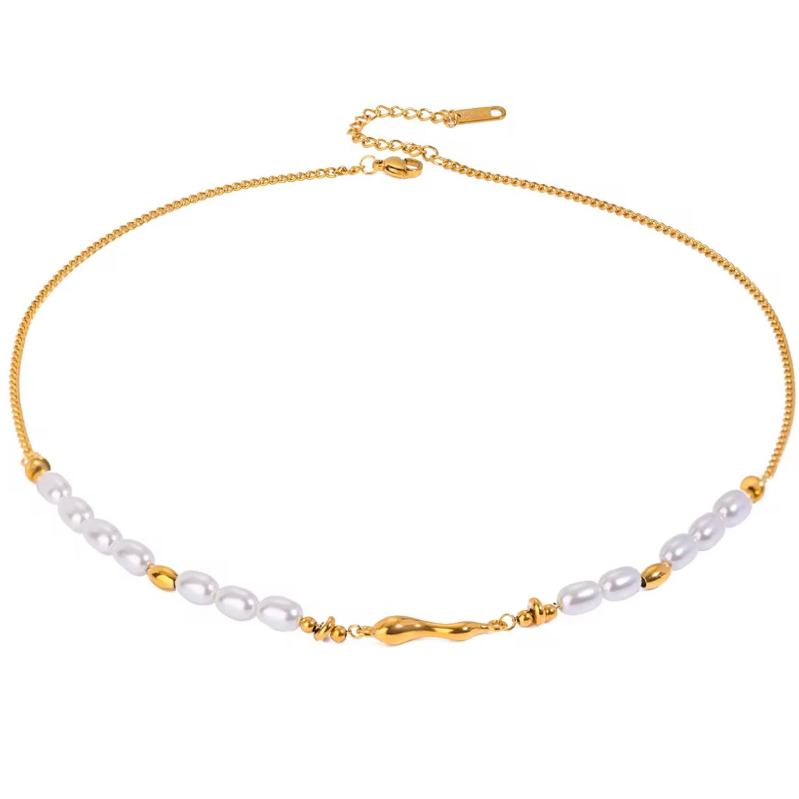 PEARL FLOW NECKLACE