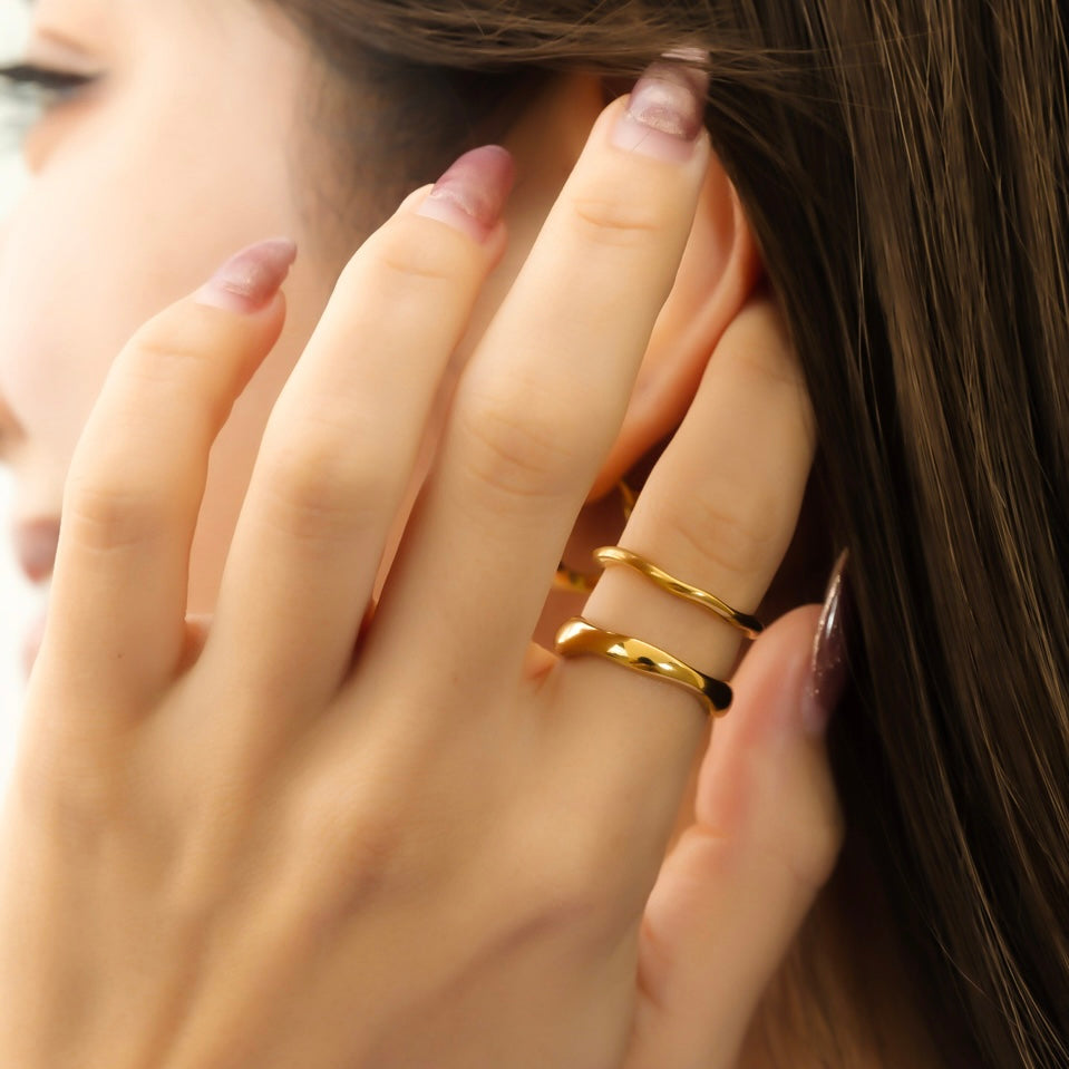 WAVE RINGS 【2個セット】