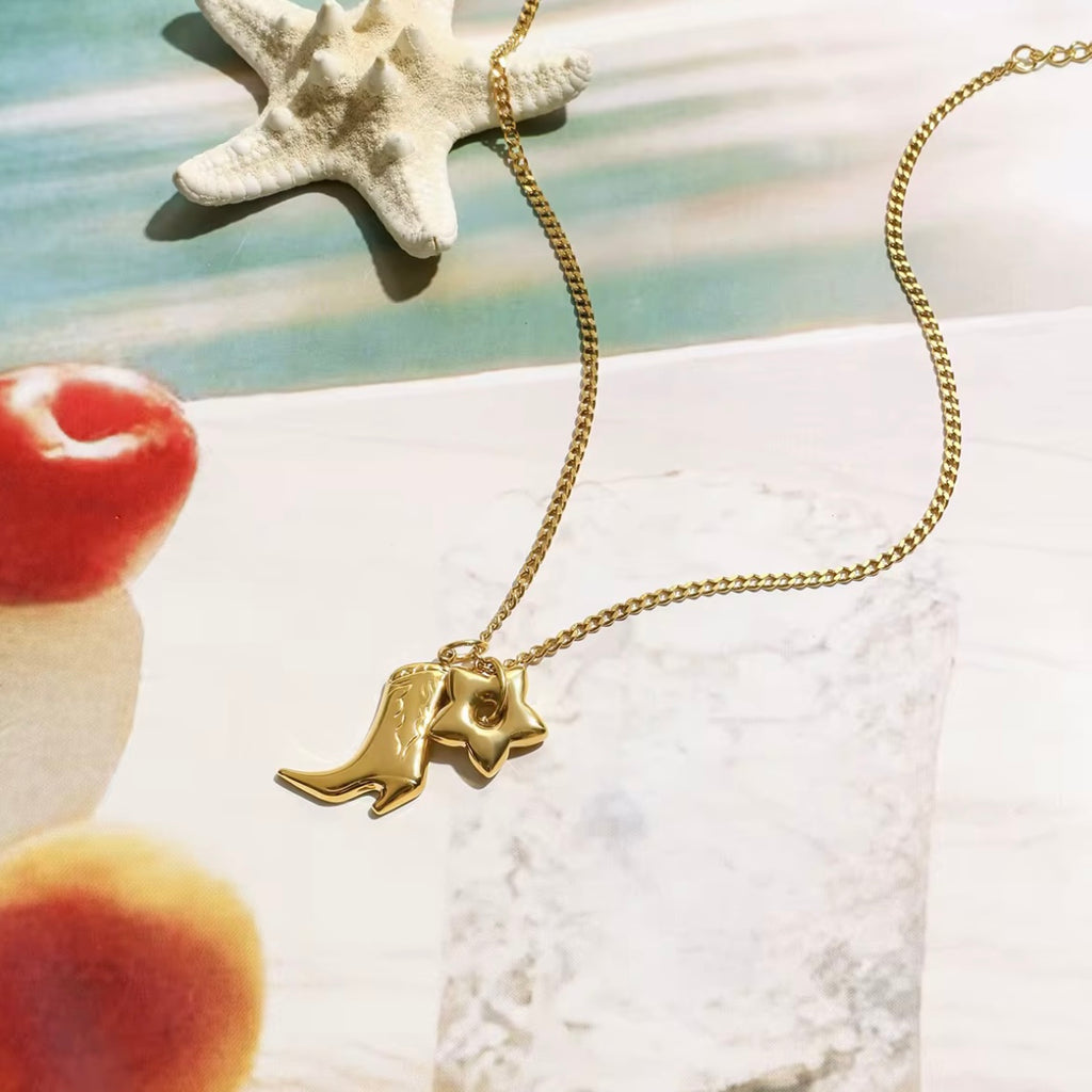 COWGIRL BOOTS PENDANT
