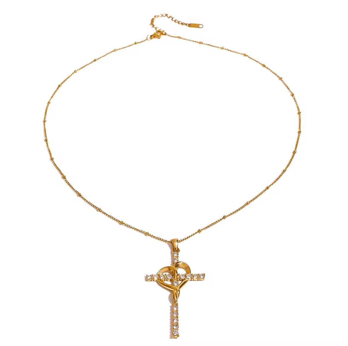 LOVE CROSS PENDANT
