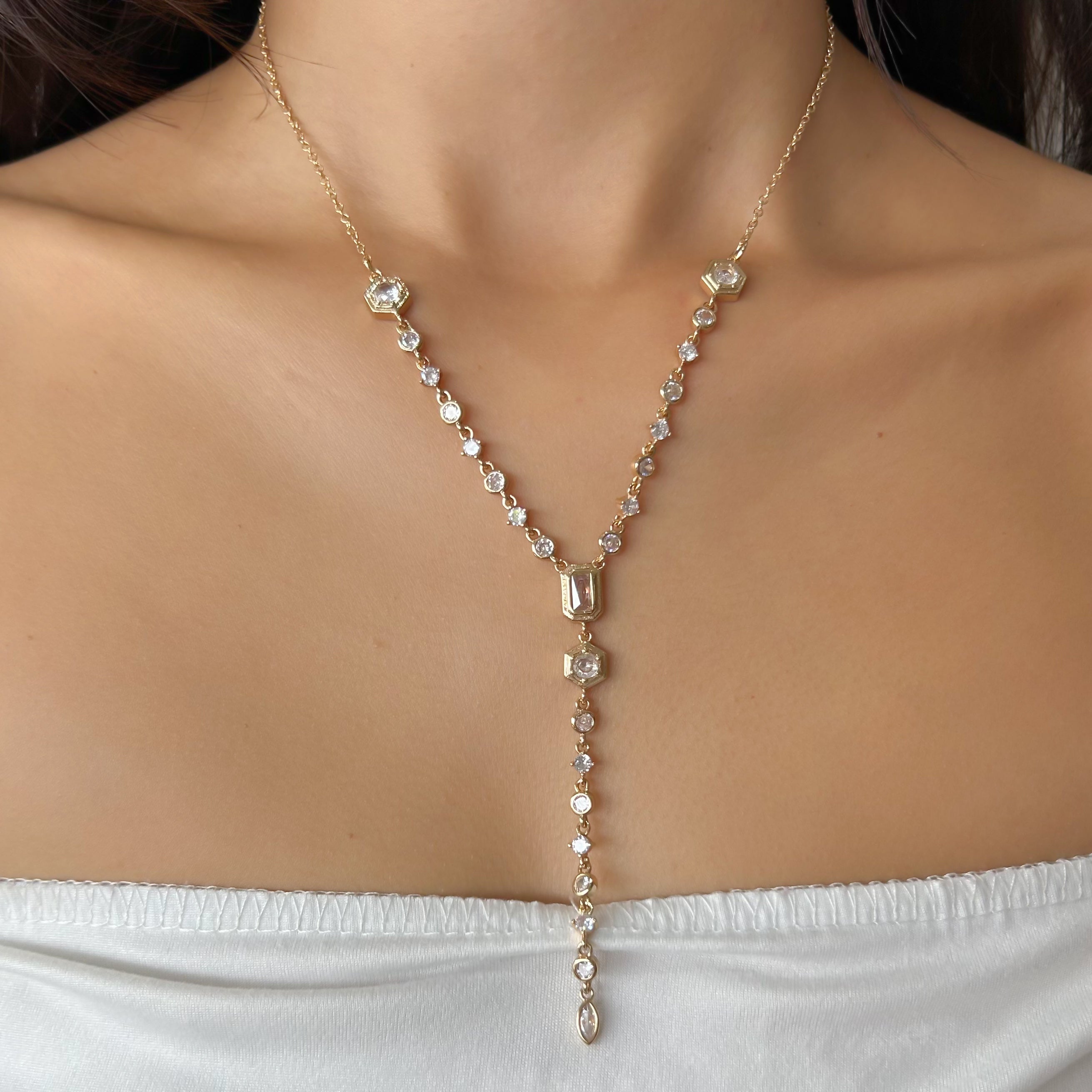 LARIAT NECKLACE