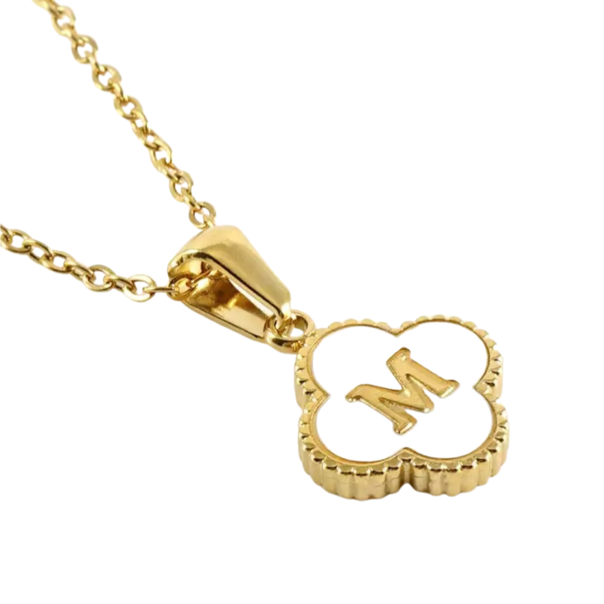 CLOVER INITIAL PENDANT