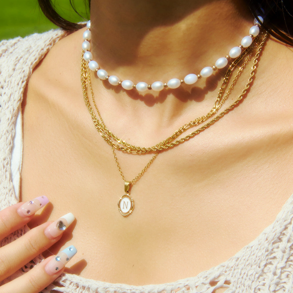 INITIAL LETTER PENDANT