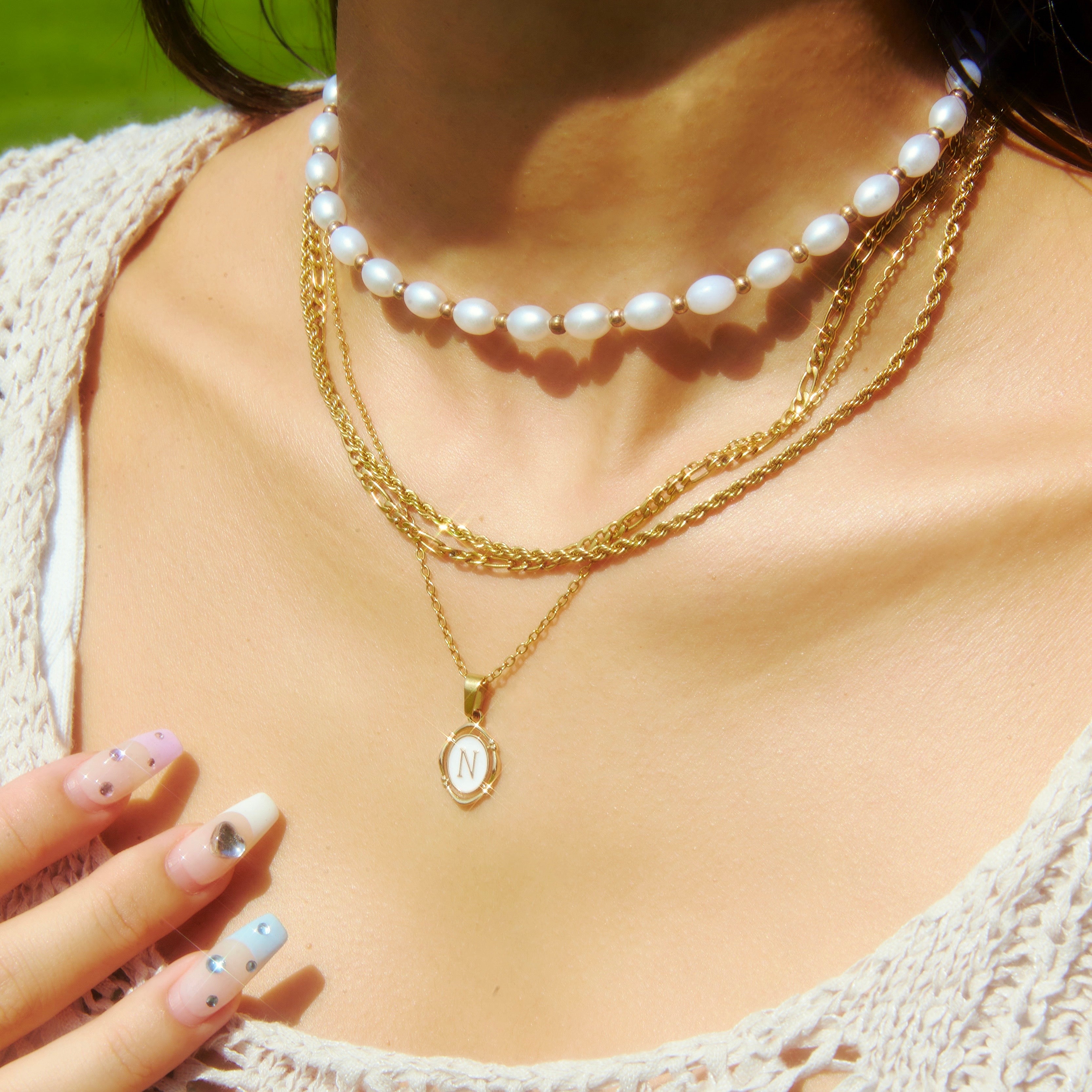 INITIAL LETTER PENDANT