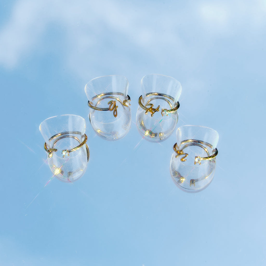 TINY LETTER RING
