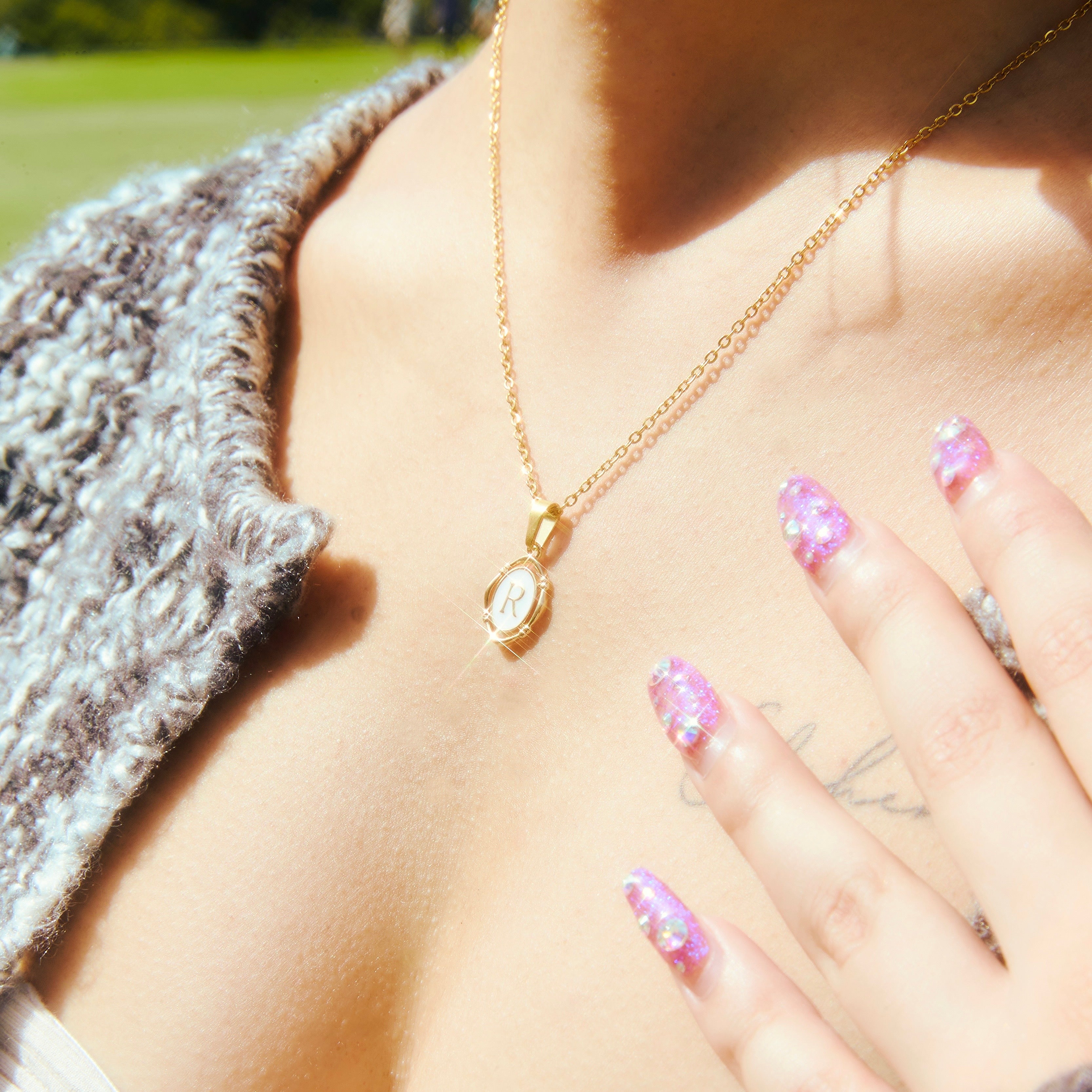 INITIAL LETTER PENDANT