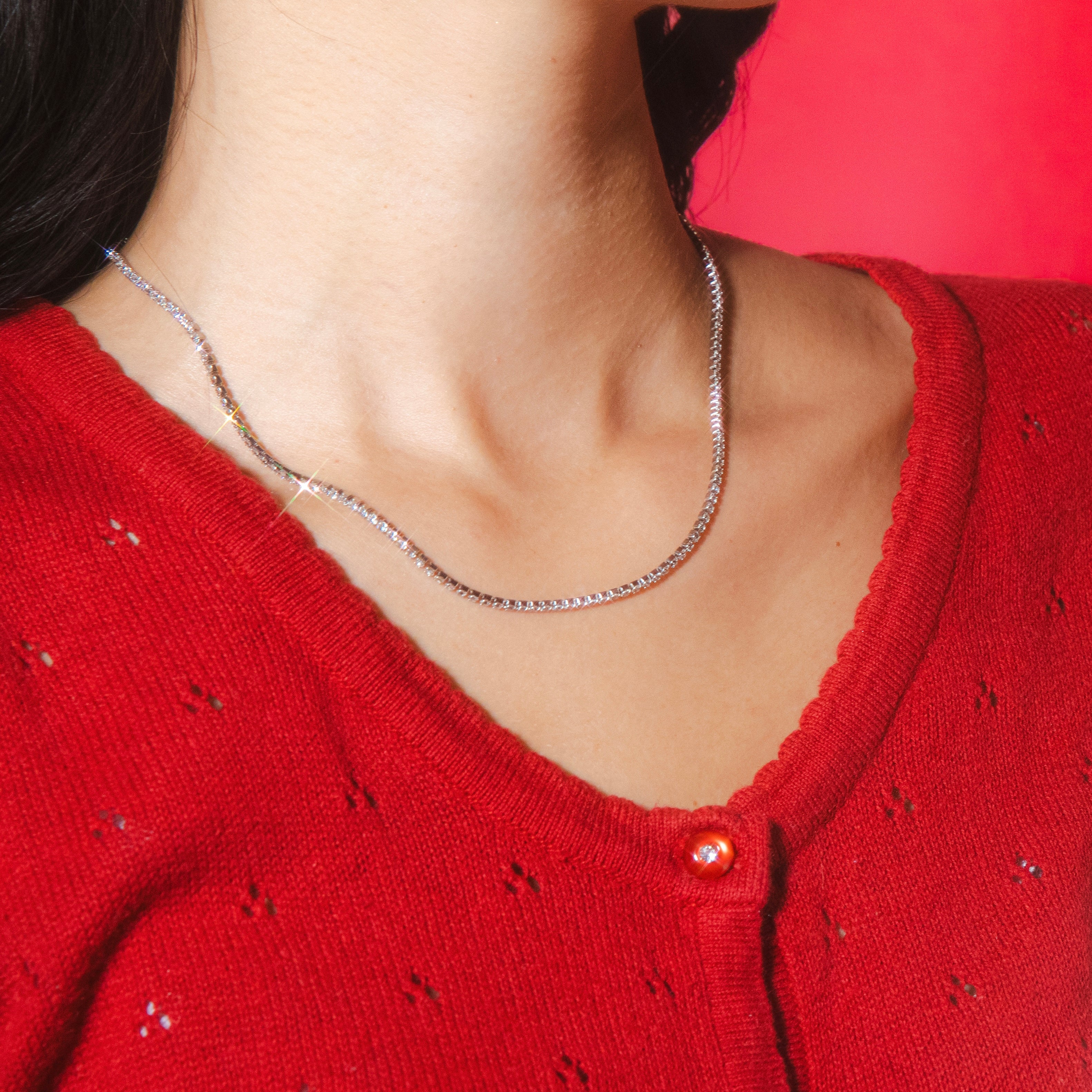 CLASSIC TENNIS NECKLACE