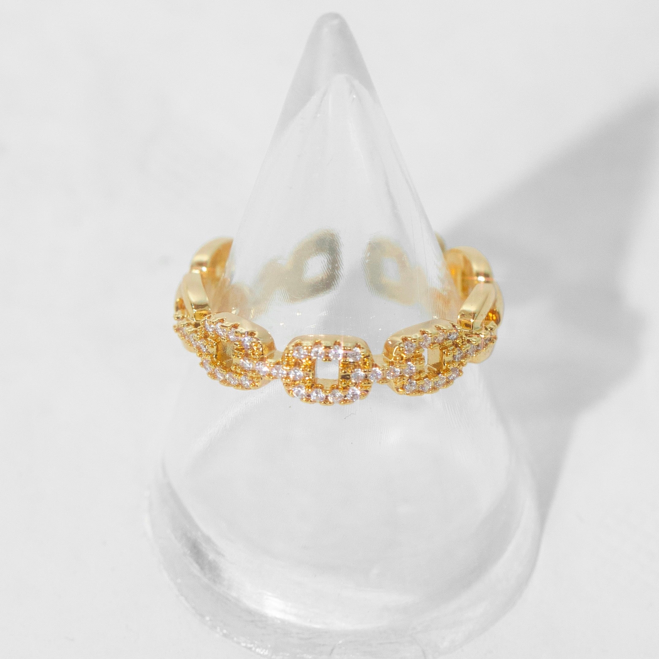TWINKLE CHAIN RING