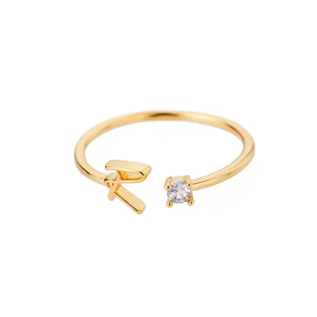 TINY LETTER RING