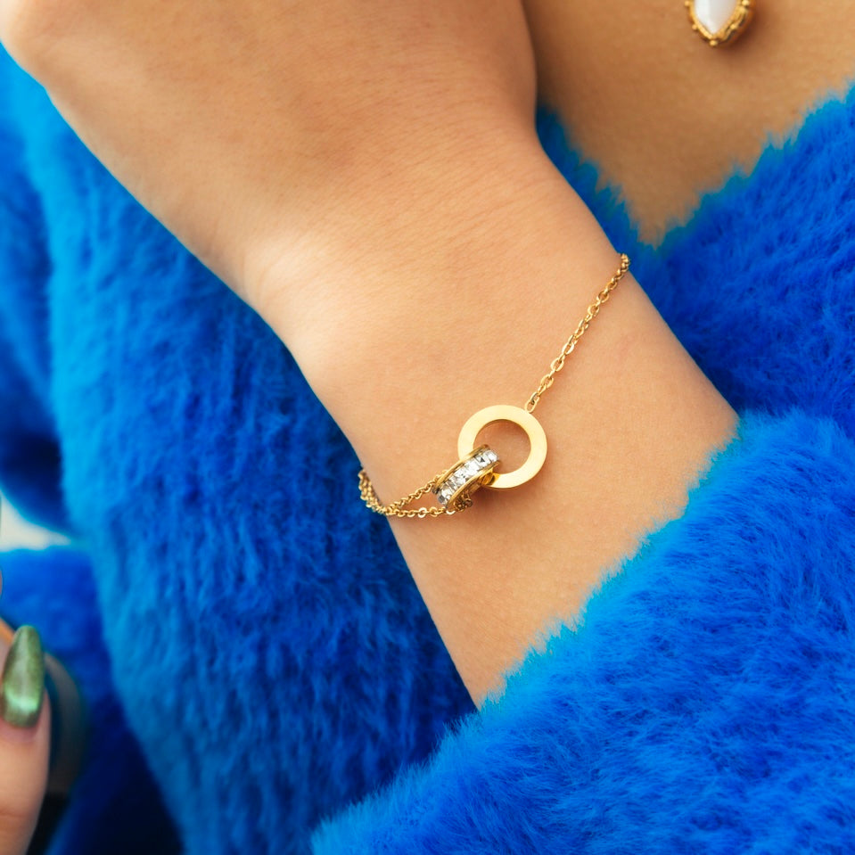 CIRCLE LINK BRACELET