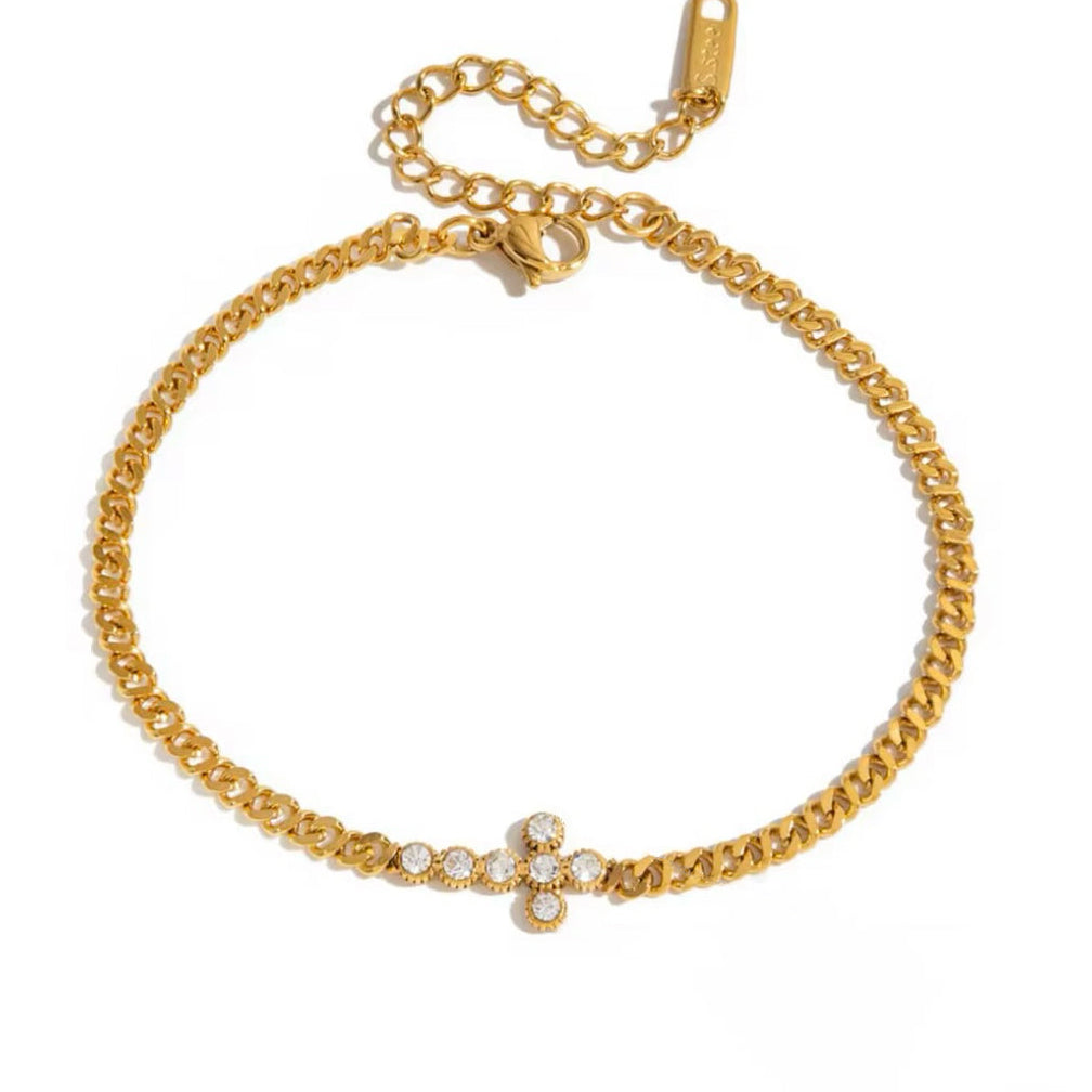【NEW】GOLDEN CROSS CHAIN
