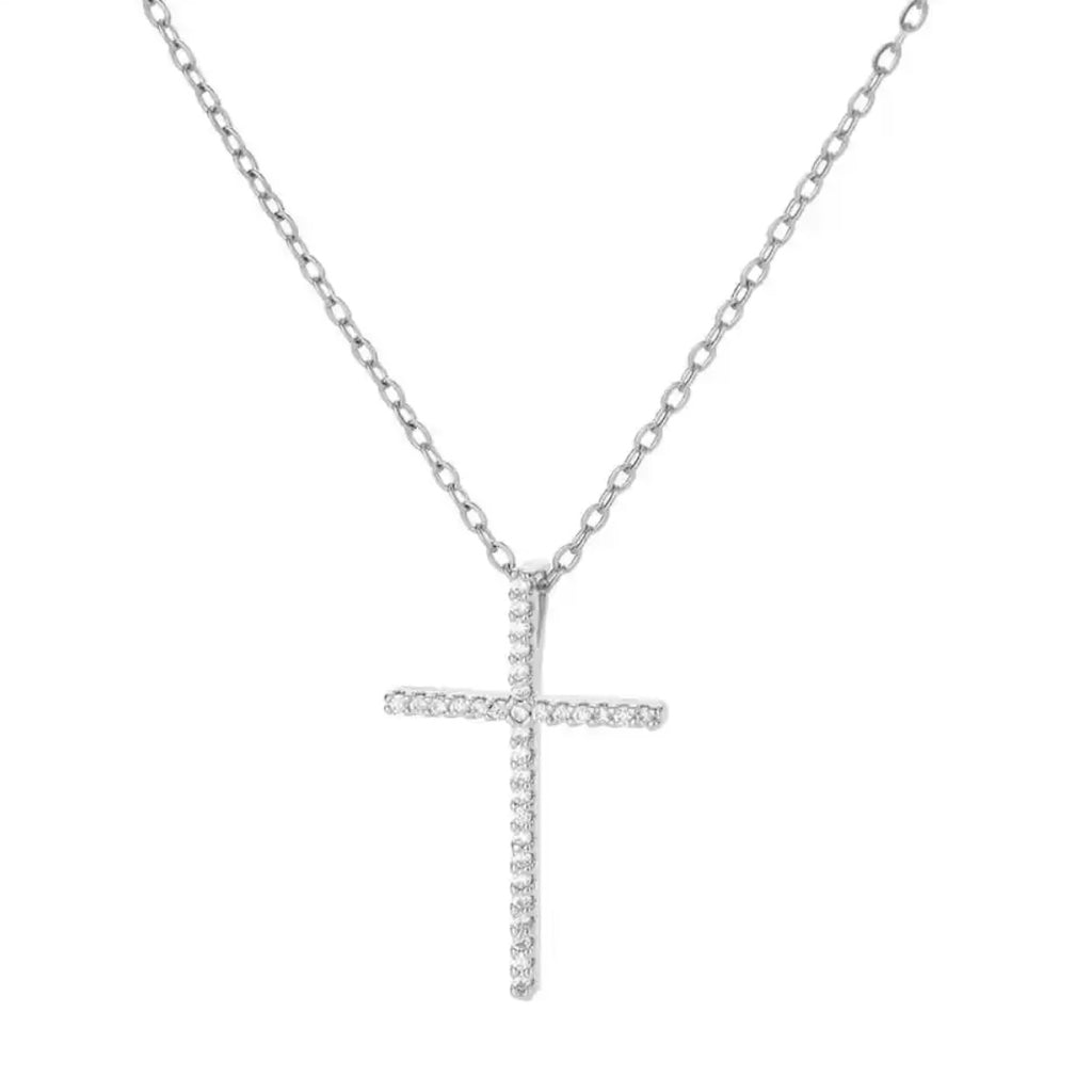 SILVER CROSS PENDANT