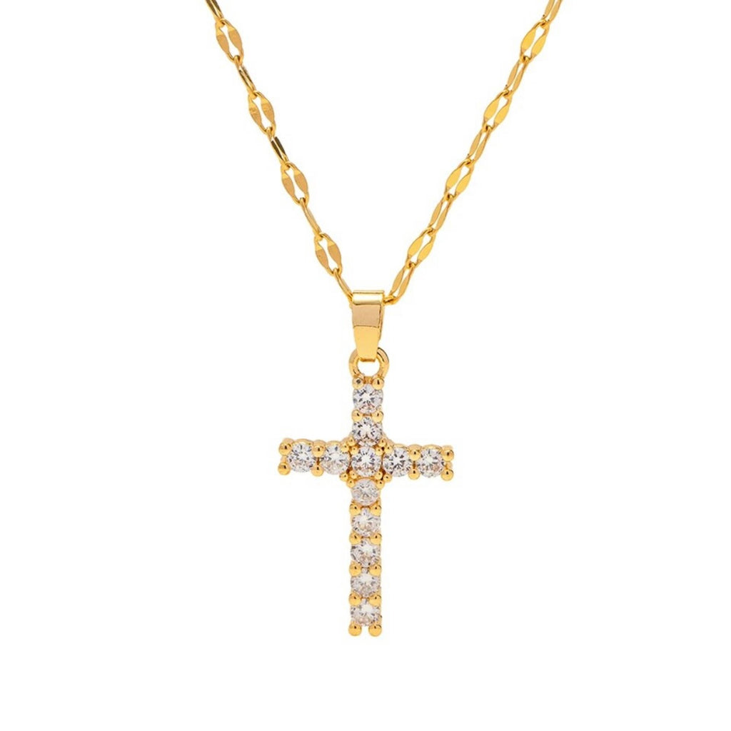 GOLD CROSS PENDANT
