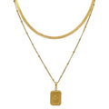 SIGNET SQUARE PENDANT