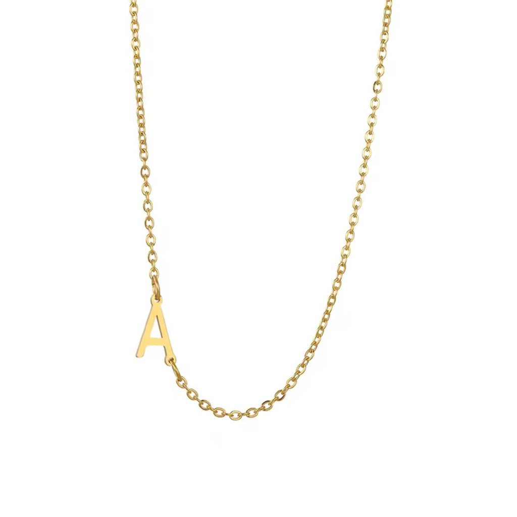 INITIAL CHAIN NECKLACE