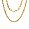 GOLD ROPE NECKLACE