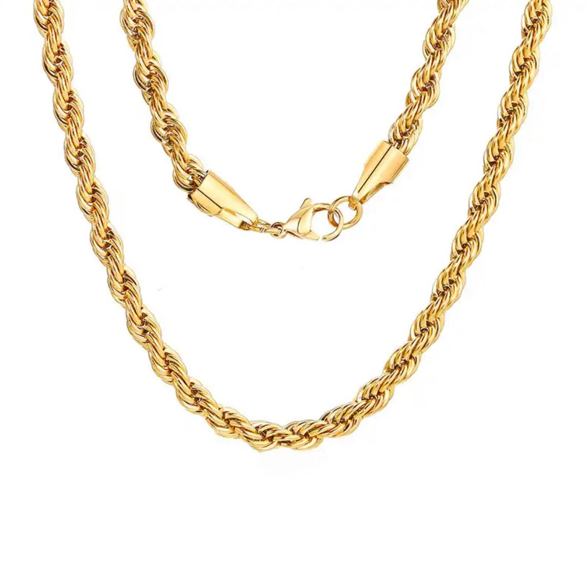 GOLD ROPE NECKLACE