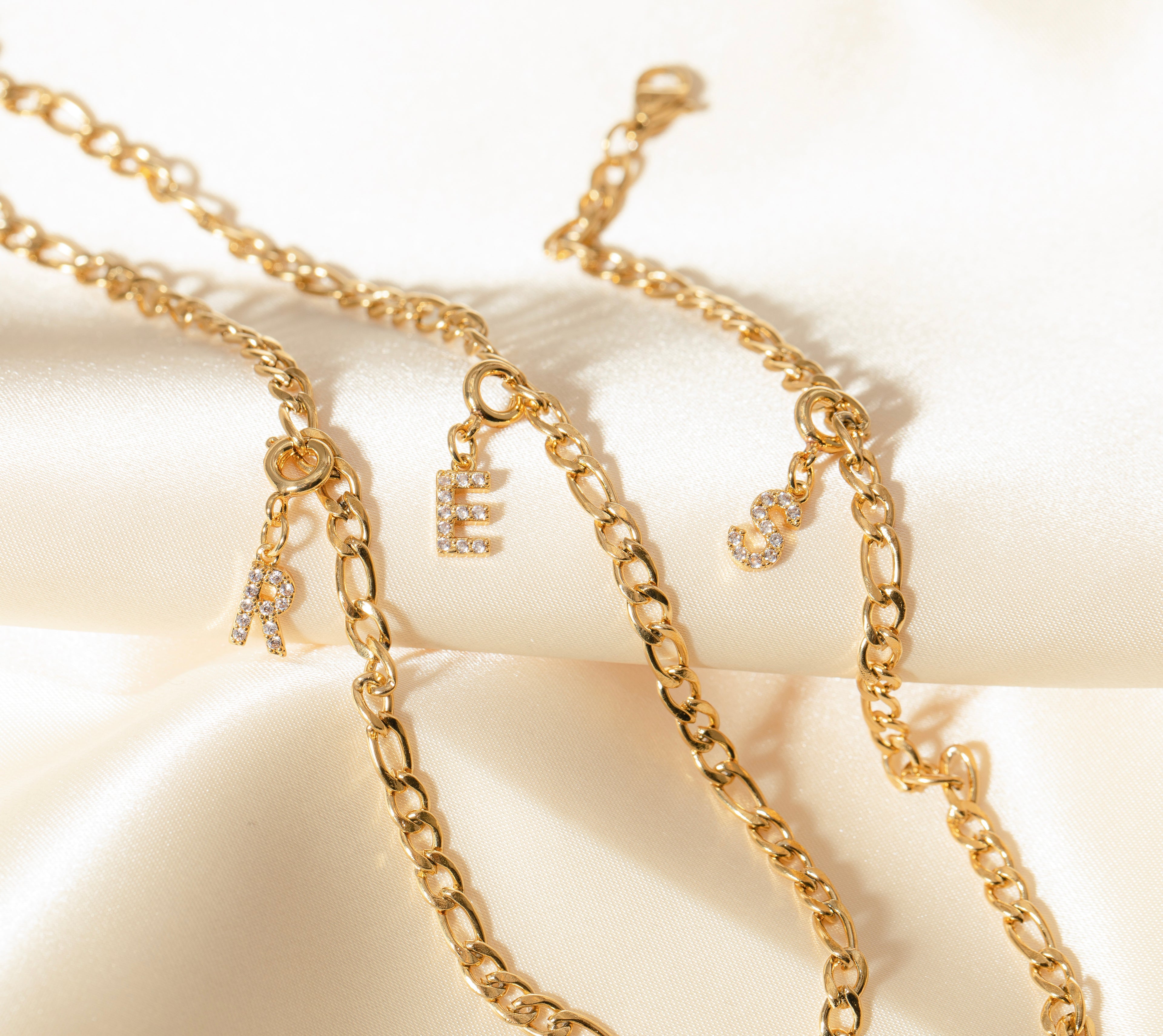 SPARKLE LETTER BRACELET